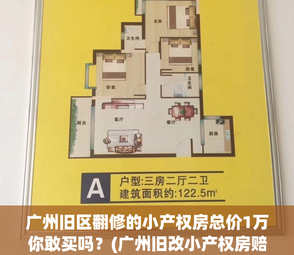 广州旧区翻修的小产权房总价1万你敢买吗？(广州旧改小产权房赔偿)