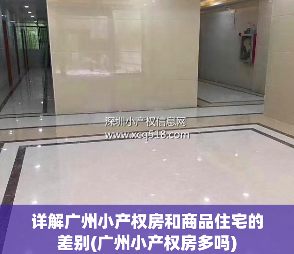 详解广州小产权房和商品住宅的差别(广州小产权房多吗)