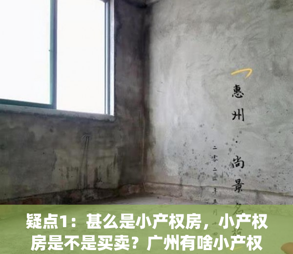 疑点1：甚么是小产权房，小产权房是不是买卖？广州有啥小产权？(广州小产权房子)