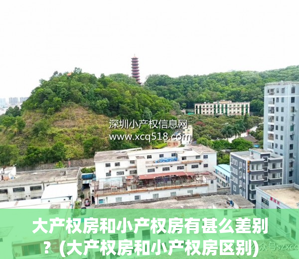 大产权房和小产权房有甚么差别？(大产权房和小产权房区别)